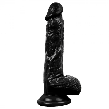 VipMarketim 21CM Gerçekçi Zenci Dildo Penis