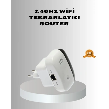 VipMarketim 2.4G WiFi Sinyal Çoğaltıcı Router Genişletici Güçlü Antenli