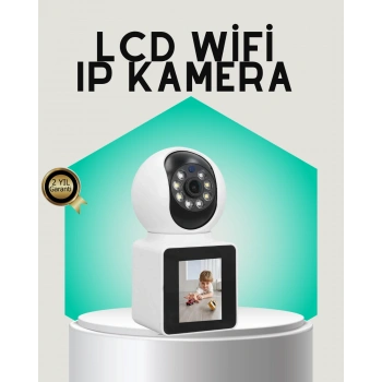 VipMarketim 2K HD Bebek ve Yaşlı Takip Kamerası Çift Yönlü Görüş Akıllı Uyarılı