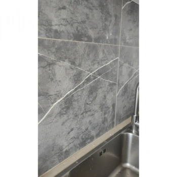 VipMarketim 30x30 Antrasit Mermer Desenli Duvar Sticker