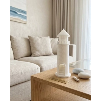 VipMarketim 3D Deniz Feneri Dekoratif Obje Modern Ev ve Ofis Aksesuarı