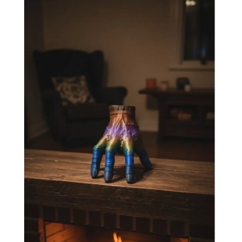 VipMarketim 3D Renk Geçişli El Obje 27x22 cm Büyük Boy Ev Dekorasyonu