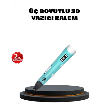 VipMarketim 3D Yazıcı Kalem FDM Teknolojili ve ABS PLA Filament Uyumlu