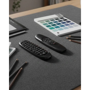 VipMarketim 3’ü 1 Arada Kablosuz Hava Mouse Mini Klavye Kumanda