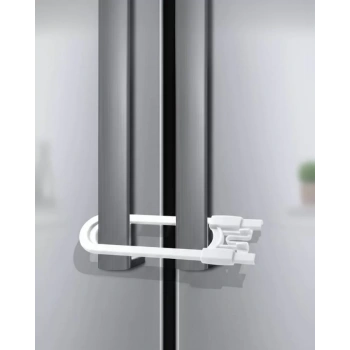 VipMarketim 4 Adet Çocuk Güvenlik Dolap Kilidi Dayanıklı ve Uzun Ömürlü Tasarım