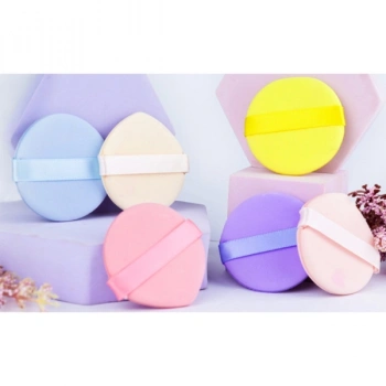 VipMarketim 4lü Tutmalı Pudra Makyaj Süngeri Puf Seti