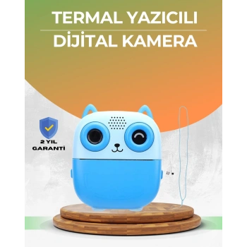 VipMarketim 48MP Çocuk Kamera Oyun ve Müzik Destekli Termal Yazıcı