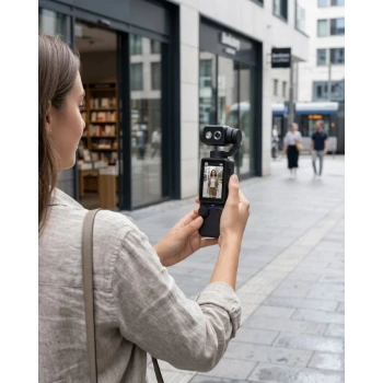 VipMarketim 4K Ultra HD Vlog Kamera 2.0 İnç IPS Ekran ve Döner Lens Taşınabilir Aksiyon Kamera