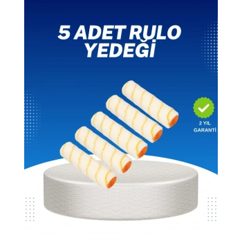 VipMarketim 5’li Emülsiyon Boya Rulosu Duvar ve Tavan Uygulamasına Uygun