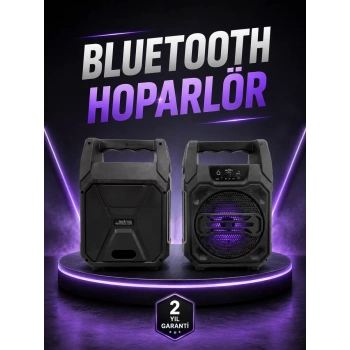 VipMarketim 6.5 İnç Kablosuz Hoparlör Bluetooth Bağlantılı Yüksek Ses