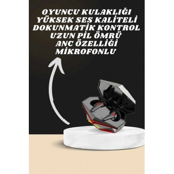 VipMarketim 7 Kordonlu Akıllı Saat Ve Oyuncu Kulaklığı Bluetooth Bağlantılı Android ve İOS Uyumlu