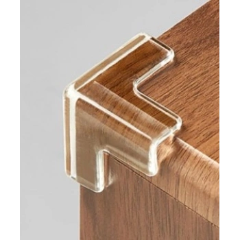 VipMarketim 8li Set Silikon Şeffaf Masa Kenarı Koruma Aparatı