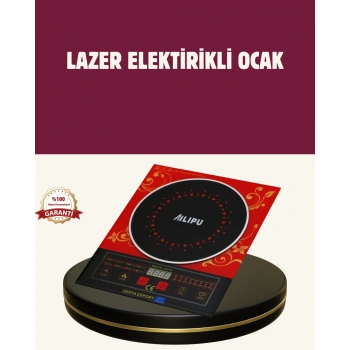 VipMarketim 8 Programlı LED Ekranlı İndüksiyon Ocak 80–270°C Sıcaklık Ayarı