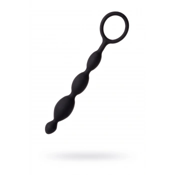 VipMarketim A-toys Anal Boncuk S, Silikon, Siyah, 19,5cm