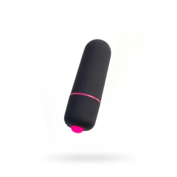 VipMarketim A-Toys Braz ABS plastik titreşim çubuğu, siyah, 5,5 cm, Ø 1,7 cm