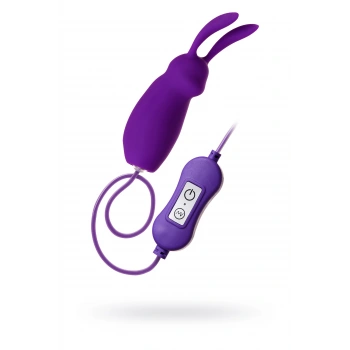 VipMarketim A-toys Bunny Mini Vibratör, Silikon, Mor