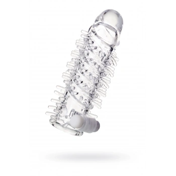 VipMarketim A-toys Frilin Penis Klıfı, Tpr, Şeffaf, 13,4 Cm