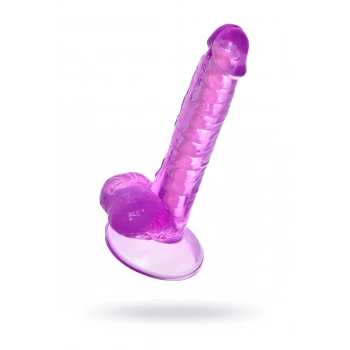 VipMarketim A-Toys Jel Dildo Celiam, TPE, mor, 20,5 cm