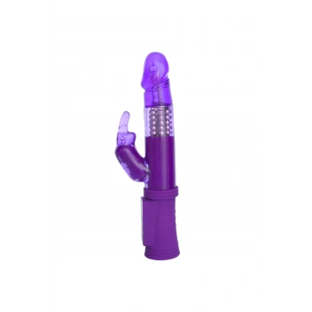 VipMarketim A-Toys Klitoral Uyarıcı Vibratör, TPR, Mor, 22 cm