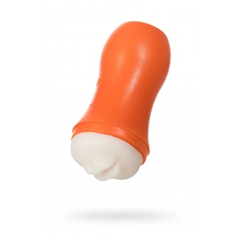 VipMarketim A-Toys Nilla Masturbator, Ağız, TPE, Turuncu, 14 cm