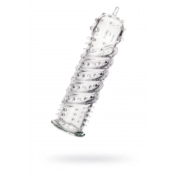 VipMarketim A-Toys Penis Klıfı , Şeffaf TPR, 15,3 cm