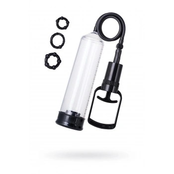 VipMarketim A-Toys Penis Pompası, PVC, siyah, 23,5 cm