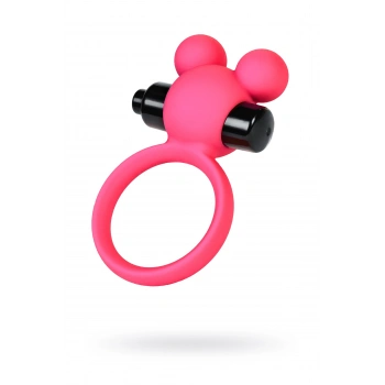 VipMarketim A-toys Pikle Penis Üzerindeki Titreşim Halkası, Silikon, Pembe, 6,9 Cm, Ø 3,1 Cm