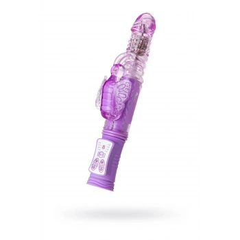 VipMarketim A-toys Serk High-tech Klitoral Uyarıcı Vibratör, Tpe, Mor, 24,5 Cm