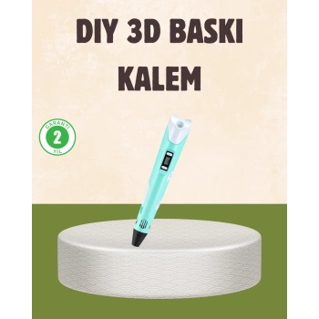 VipMarketim ABS ve PLA Filament Destekli 3D Yazıcı Kalem