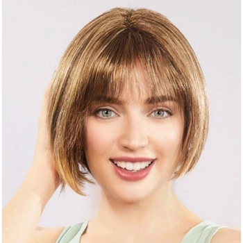 VipMarketim Açık Kahverengi Küt Parti Peruk