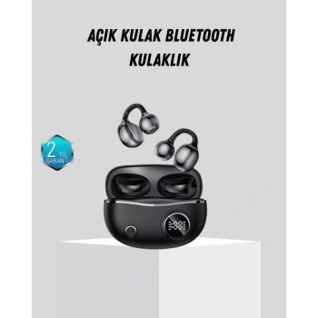 VipMarketim Açık Kulak Bluetooth Kulaklık 5.4 APTX Destekli Ergonomik Tasarım