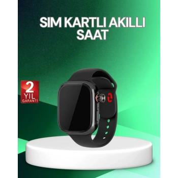 VipMarketim Adımsayar ve Nabız Ölçerli SIM Kartlı Akıllı Saat