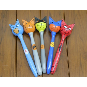 VipMarketim Ahşap 5li Marakas Seti Model 1