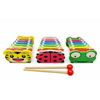 VipMarketim Ahşap 8 Notalı Ksilofon Müzik Aleti