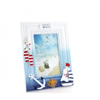 VipMarketim Ahşap Marin Resim Çerçevesi Model 2