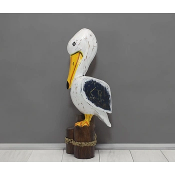 VipMarketim Ahşap Pelikan 50 Cm
