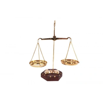 VipMarketim Ahşap Terazi 50 Gr.