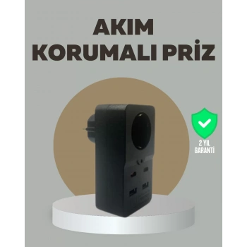 VipMarketim Akıllı Akım Dengelemeli Priz 2500W 4 USB Type C Çıkışlı