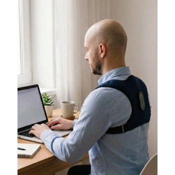 VipMarketim Akıllı Postür Düzeltici Masaj Kemeri Medikal Destekli