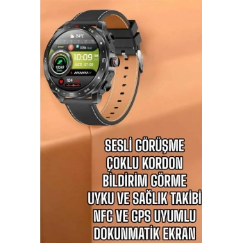 VipMarketim Akıllı Saat Bildirim Görme Sesli Görüşme Çoklu Kordon GPS Takibi