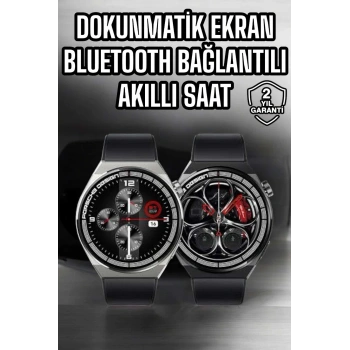 VipMarketim Akıllı Saat Dokunmatik Ekran Sesli Görüşme ve Bildirim Görme Sağlık Takibi