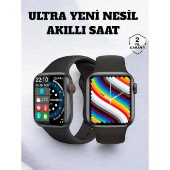 VipMarketim Akıllı Saat iOS ve Android ile Uyumlu Şık ve Çok Fonksiyonlu