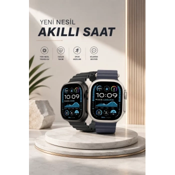 VipMarketim Akıllı Saat Sesli Görüşme Titreşimli GPS Bağlantısı Müzik Dinleme Sosyal Medya Bildirimleri