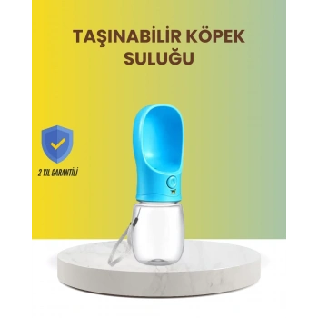 VipMarketim Akıllı Su Akış Kontrollü Köpek Su Matara Taşınabilir Gezdirme Şişesi