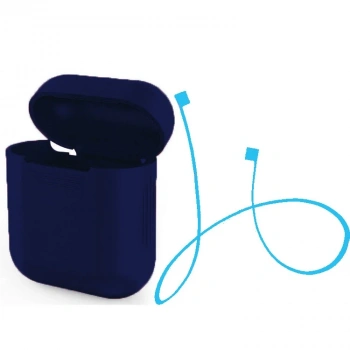 VipMarketim Ally Apple Airpods İçin Renkli Strap Kulaklık Askısı+ Silikon Kılıf-(5775)