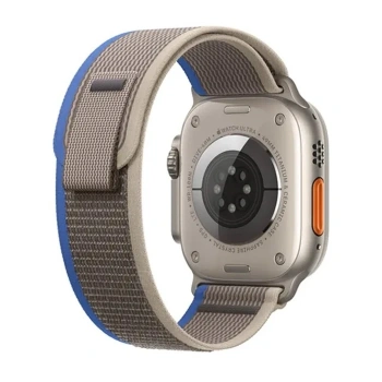 VipMarketim Ally Apple Watch 7-8 41mm 6-5-4 40mm Field Loop Kayış Kordon 3-2-1 38mm-(5775)
