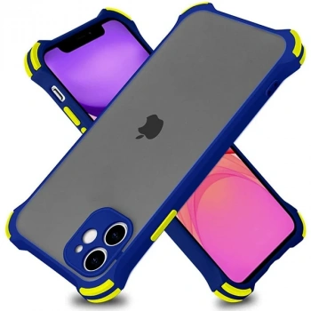 VipMarketim Ally İPhone 11 6.1 İnch Shockproof Kamera Koruma Darbe Emici Kılıf-(5775)