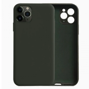 VipMarketim ALLY İPhone 11 Pro Max Kamera Korumalı Lansman Kılıf İçi Kadife Silikon Kılıf-(5775)