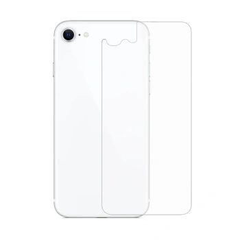 VipMarketim Ally iPhone SE3-SE2 İPhone 8-7 Tempered Şeffaf Arka Cam Koruyucu-(5775)