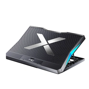 VipMarketim ALLY MC Q3 LED Işıklı Ultra Sessiz Fan Laptop Soğutucu Stand-(5775)